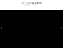 Tablet Screenshot of leftbankproject.com